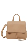 Mansur Gavriel Mini Soft Lady Leather Bag In Tan