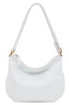 Mansur Gavriel Mini Swing Leather Shoulder Bag In Bianca