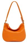 Mansur Gavriel Mini Swing Leather Shoulder Bag In Tangerine