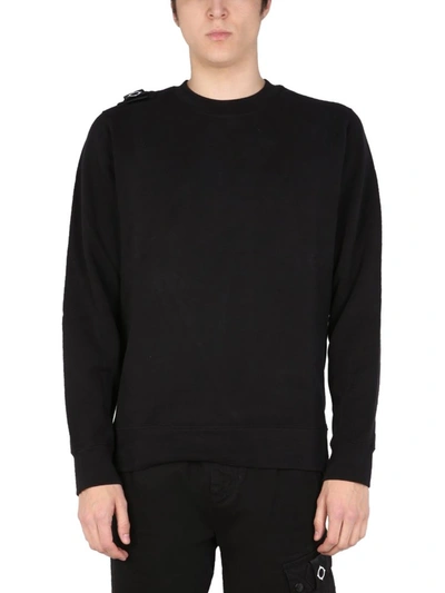 Ma.strum Ma. Strum Regular Fit Sweatshirt In Black