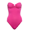Eres Women's Cassiopée Bustier One-piece Swimsuit In Laurier Rose