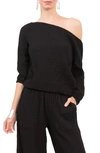 Everyday Ritual Penny Off The Shoulder Lounge Top In Black