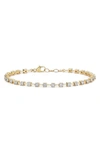 Dana Rebecca Designs Ava Bea Interval Tennis Bracelet In Yellow Gold