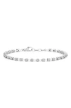 Dana Rebecca Designs Ava Bea Interval Tennis Bracelet In White Gold