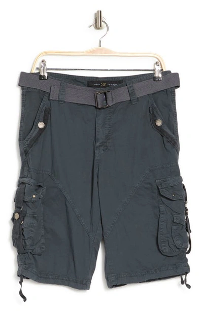 X-ray Belted Cargo Shorts In Steel