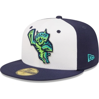 New Era Men's  Navy Lynchburg Hillcats Authentic Collection Team 59fifty Fitted Hat