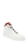 Good Man Brand Legend London High Top Sneaker In White/ Navy/ Red