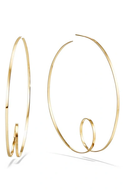 Lana Jewelry Mega Loop Hoop Earrings In Yellow