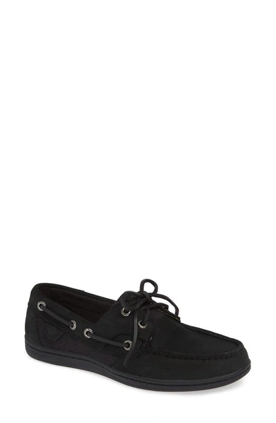 Sperry Top-sider Koifish Loafer In Black Leather