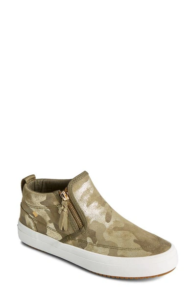 Sperry Crest Lug Chukka Sneaker In Olive