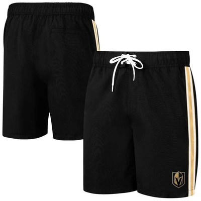 G-iii Sports By Carl Banks Black Vegas Golden Knights Sand Beach Swim Shorts