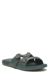 Chaco Chillos Slide Sandal In Scarab
