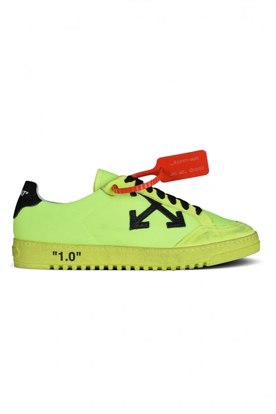 Off-white Men's Luxury Sneakers Low 2.0 Off White Sneakers In Neon Yellow |  ModeSens