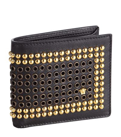 Versace Bifold Eyelet Stud Wallet | ModeSens