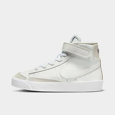 Nike Blazer Mid '77 Little Kids' Shoes In Summit White/light Orewood Brown/white/clear