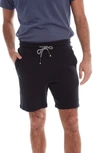 Px Bo Ottoman Elastic Waist Short In Black