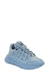 Versace First Line Trigreca Sneaker In Blue