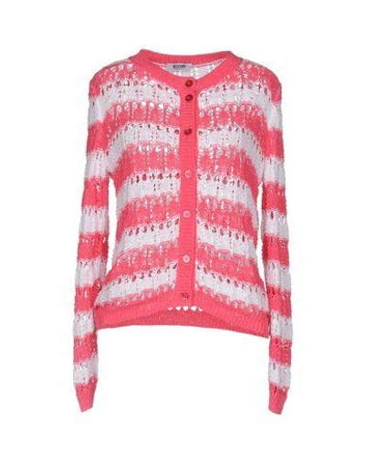 Moschino Cheap And Chic Cardigan In Pink