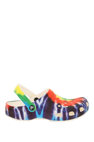Crocs Tie Dye Graphic Classic Clog In Multicolor