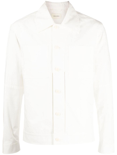 Craig Green Worker Patch-pocket Overshirt Jacket In White