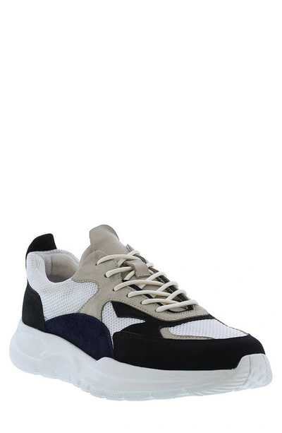 English Laundry Gerald Lace-up Sneaker In Navy