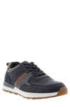 English Laundry Lohan Leather & Suede Sneaker In Black