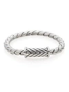 Saks Fifth Avenue Herringbone Bracelet In Silver