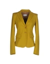 Patrizia Pepe Blazers In Yellow