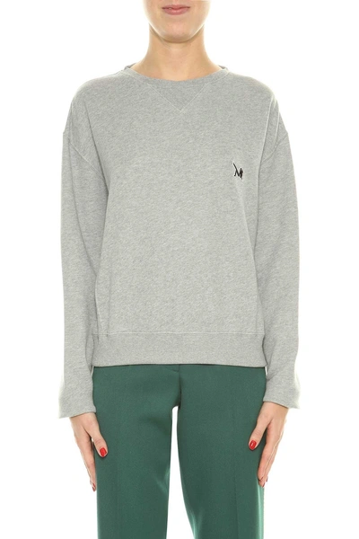 Calvin Klein Logoed Grey Sweatshirt