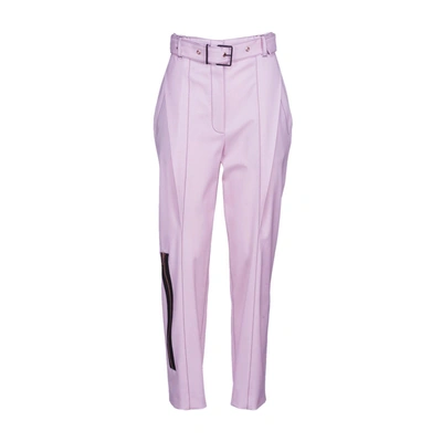 Proenza Schouler Tailored Zipped Trousers In Rose