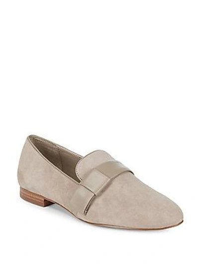 Saks Fifth Avenue Faye Loafers In Dark Taupe
