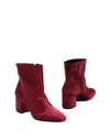Schutz Ankle Boots In Red