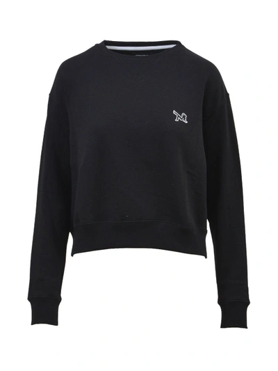Calvin Klein Embroidered Sweatshirt In Black