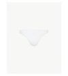 Hom Fredy Slim-fit Stretch-jersey Thong In Whit: White