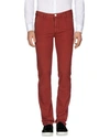 Barba Napoli Casual Pants In Maroon