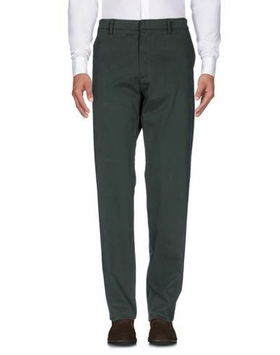 Aquascutum Casual Pants In Military Green