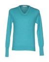 Ballantyne Sweaters In Turquoise