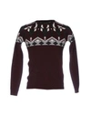 Daniele Alessandrini Sweaters In Deep Purple