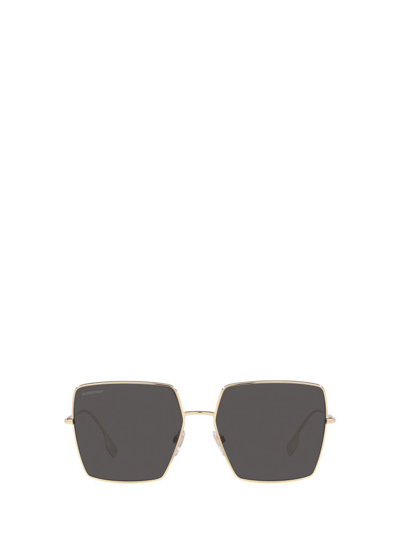 Burberry Eyewear Daphne Check-detail Sunglasses In Gold