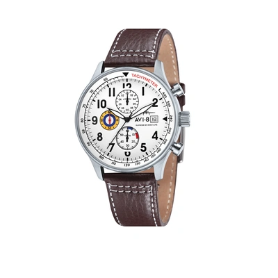 Avi-8 Hawker Hurricane Watch In Brown