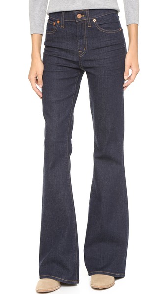 Madewell Flea Market Flare Jeans In Kenner Wash | ModeSens