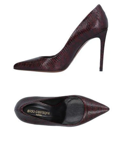 Aldo Castagna Pumps In Deep Purple