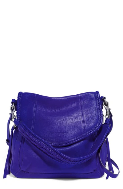 Aimee Kestenberg All For Love Convertible Leather Shoulder Bag In Cobalt