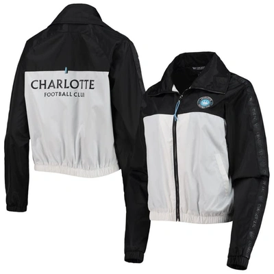 The Wild Collective Black Charlotte Fc Anthem Full-zip Jacket