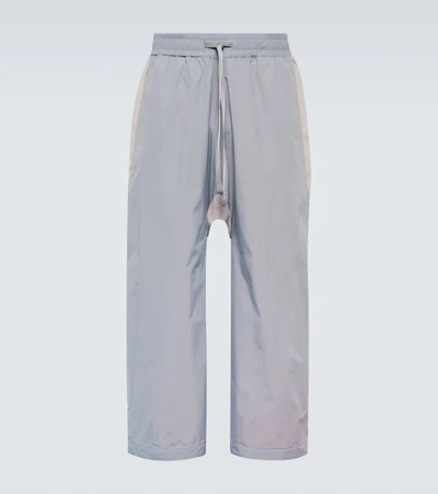 Byborre Grey Weightmap Cropped Track Pants