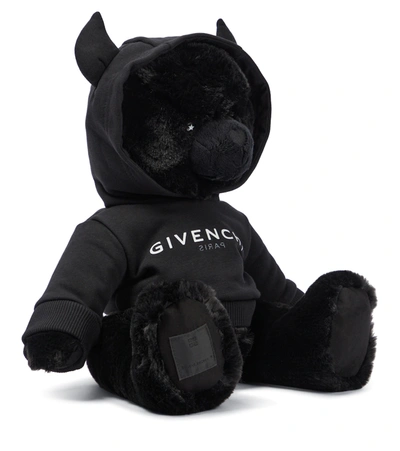 Givenchy Baby Logo Stuffed Toy In Black