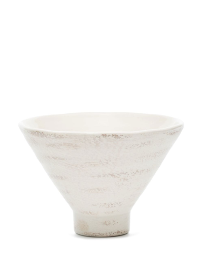 Brunello Cucinelli White Tradition Ceramic Bowl
