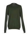 Malo Sweaters In Military Green