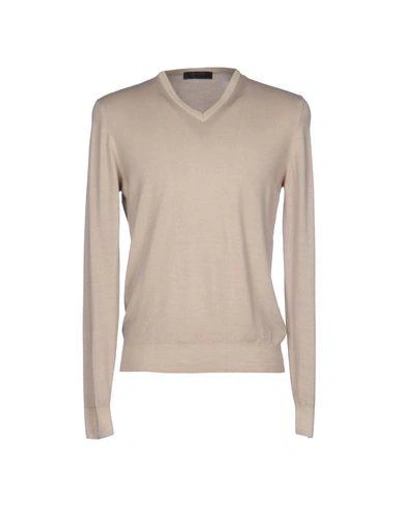 Moorer Sweaters In Sand