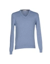 Gran Sasso Sweater In Slate Blue